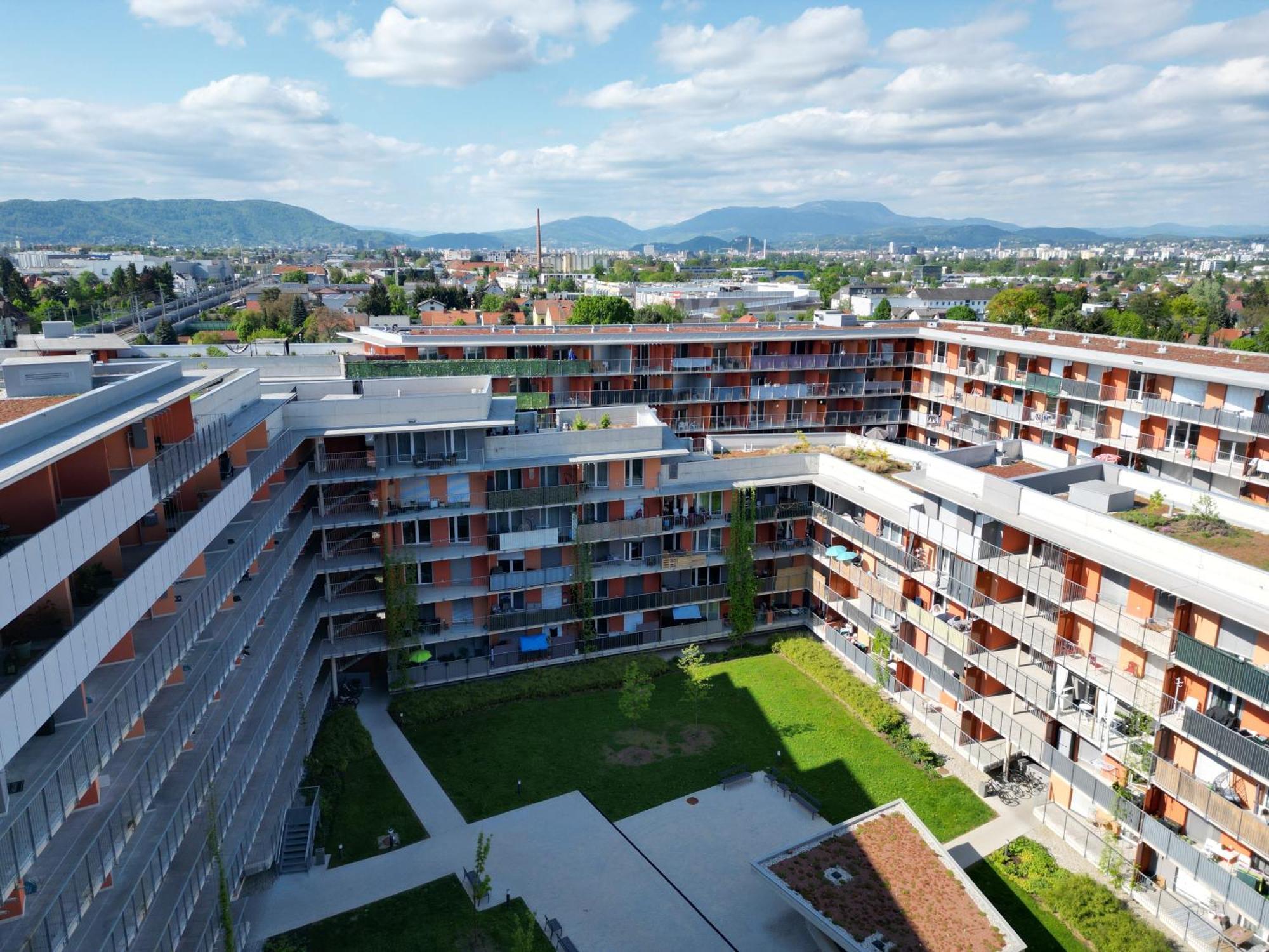 Apartmán 100 Qm Penthouse, Self-Check-In, 2 Parkplaetze Štýrský Hradec Exteriér fotografie